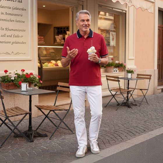 Heren poloshirt XXL (60/62) | Rood
