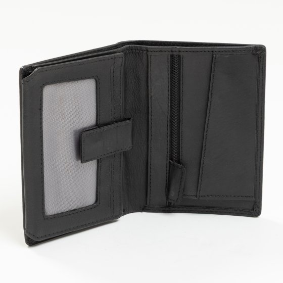 Leren portemonnee met RFID + BOX 