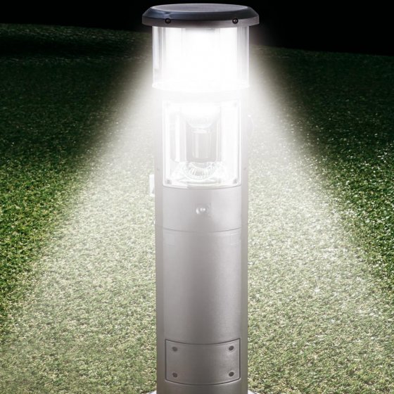 LED-tuin kolom met lichtsensor 