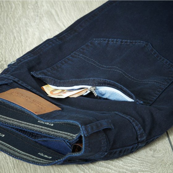 Dubbel gekleu.jeans,Zwart-zwa. 54 | Zwart