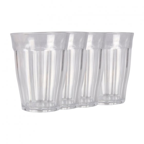 Set van breukbestendige drinkglazen 4 stuks 