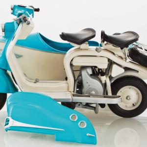 Lambretta LD 125 met zijspan