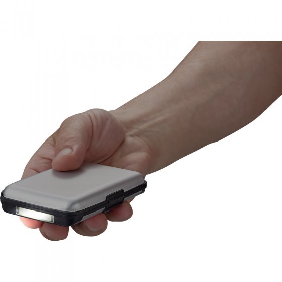 Powerbank/creditcard-etui met ledverlichting