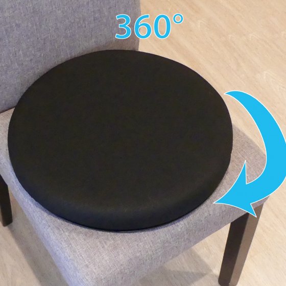 Draai-zitkussen met frisse gel 