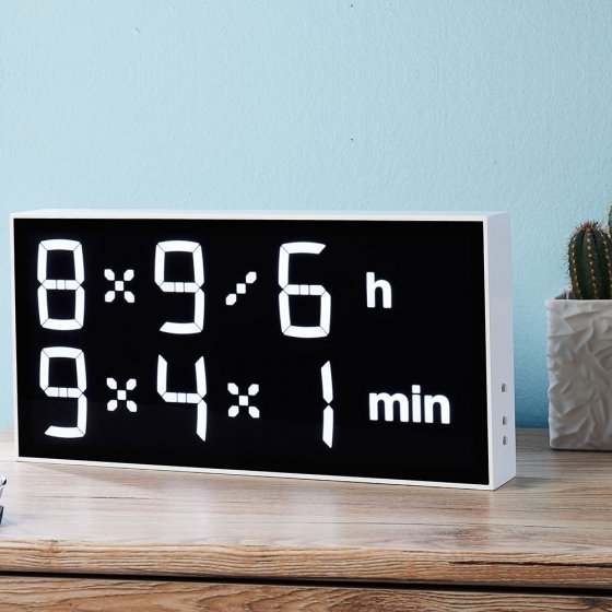 Digitale led-klok 'AlbertClock' 