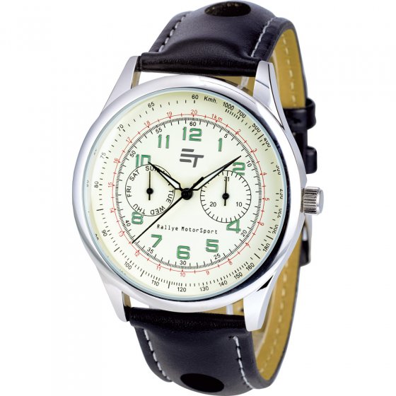 UW CADEAU: het sportieve rallyhorloge