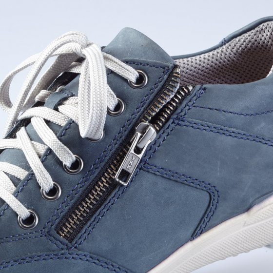 Aircomfort-sneakers met ritssluiting 43 | Blauw