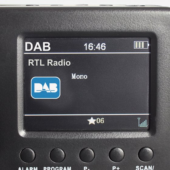 Compacte DAB+/FM-radio 