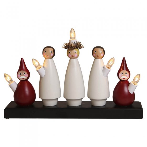 Kerstdecoratie 'Lucia-koor' 