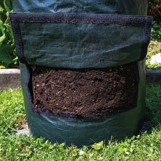 Snelcompostzak met klep