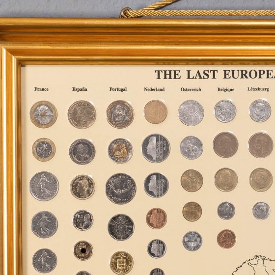 Muntenverzameling 'The Last European Coins' 