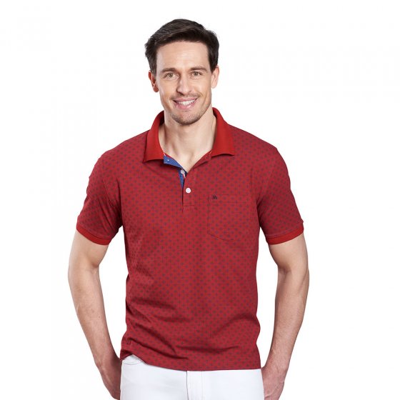 Poloshirt met print all-over 