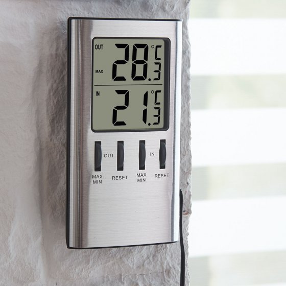 Binnen- en buitenthermometer 