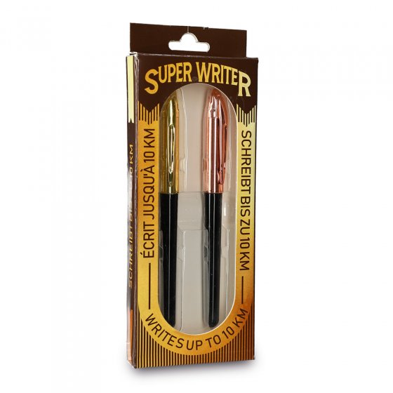 10.000 meter balpennen in 2-pack 