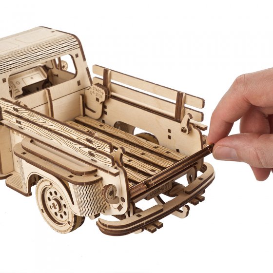 Houten model-pick-up 