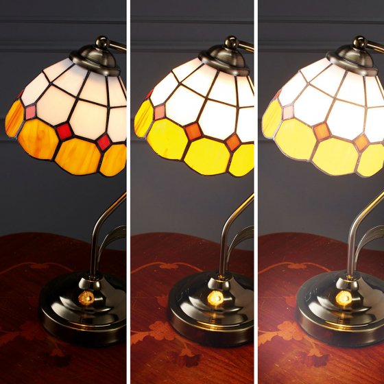 Tafellamp in Tiffany-stijl 