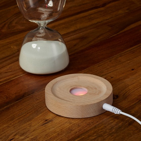 Lichtgevende zandloper 