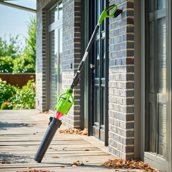 Draadloze telescopische bladblazer Draadloze telescopische bladblazer