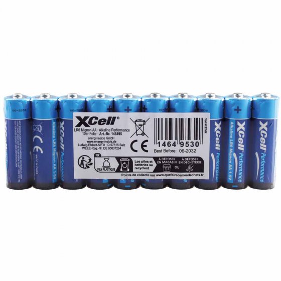 AA-batterijen, 100 stuks 
