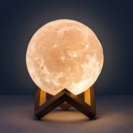 Maanlamp met luidspreker