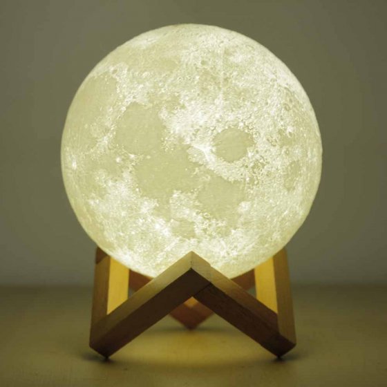 Maanlamp met luidspreker 