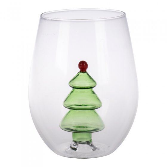 3D-glazen mok „Kerstboom“
