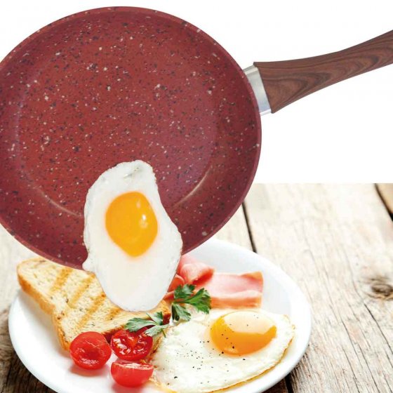 Copper  &  Stone pan Ø 28 cm 