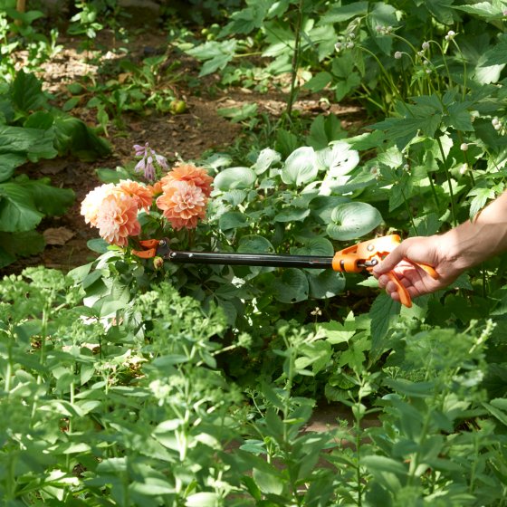 Tuinschaar met lange steel 'Titanium'