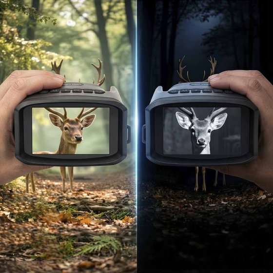 Infraroodcamera met draaibare lens 