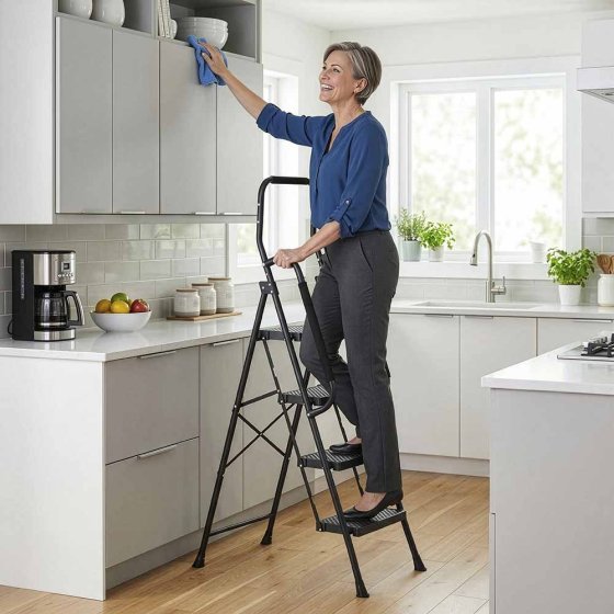 Ladder met 4 treden 