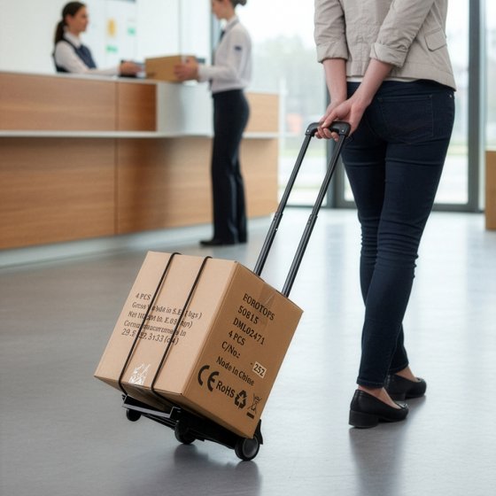 Compacte multifunctionele trolley 