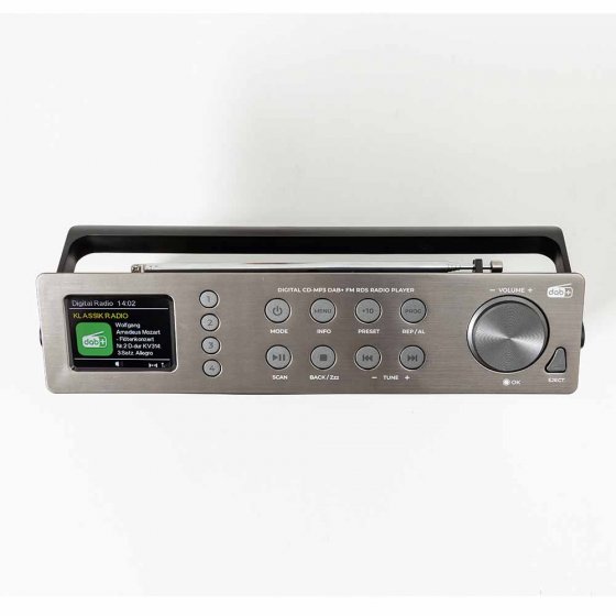 Comfortabele DAB+ / cd-speler met kleurendisplay 