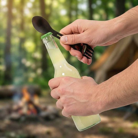 9-in-1 kampeerbestek en multitool 