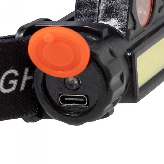 2-in-1 afneembare hoofdlamp met hoofdband 