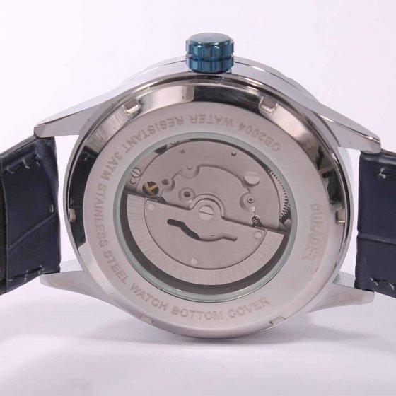 Herenhorloge in zilver 