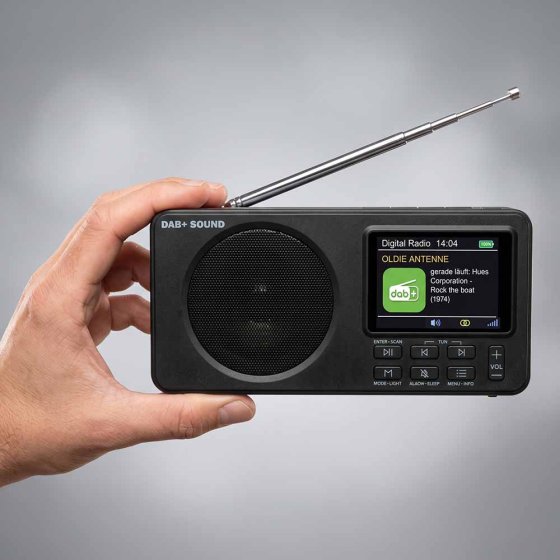 Moderne compacte DAB+-radio 