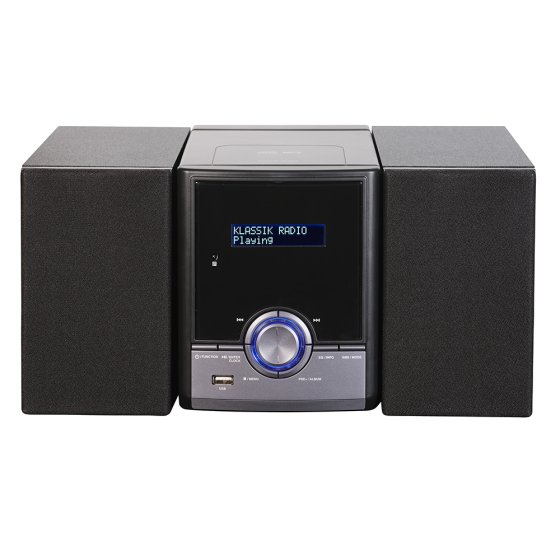 DAB+-muzieksysteem met cd-speler 