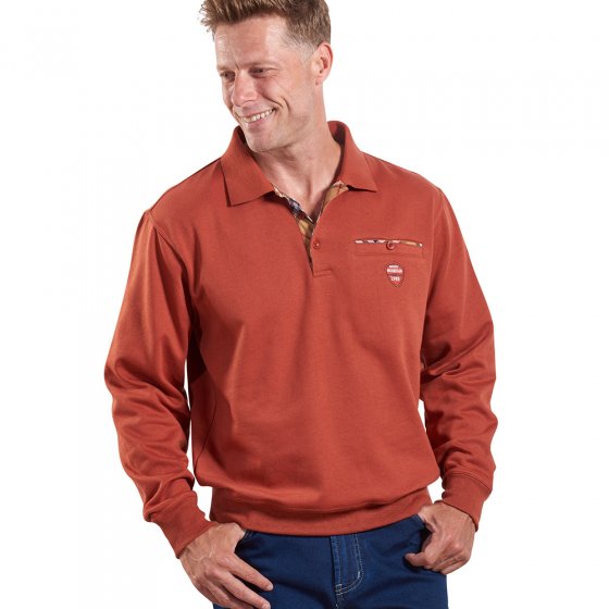 Thermo-sweatshirt met contrasten 