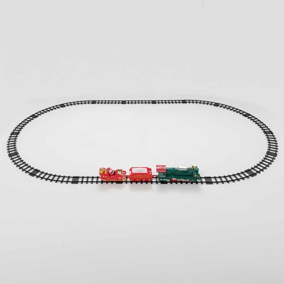 Elektronische kersttrein met rook 