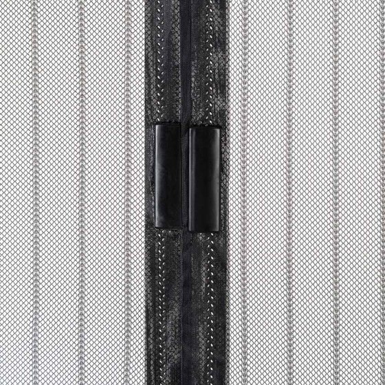 Insectenhor met magneetsluiting, zwart 