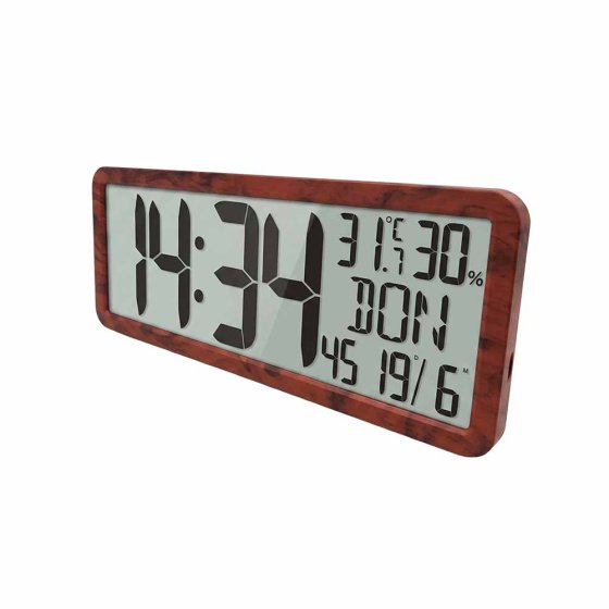 XXL houten klok 