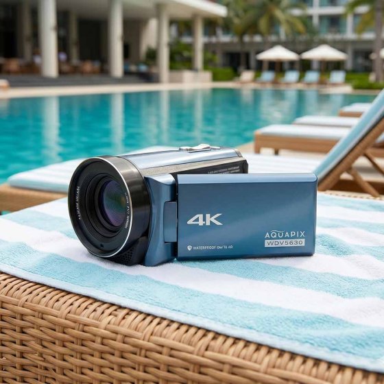 Waterdichte camcorder 