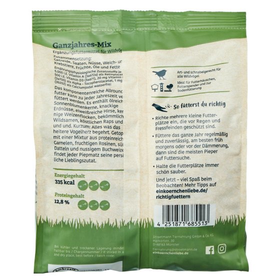Vogelvoer Eiwitmix 750 g 