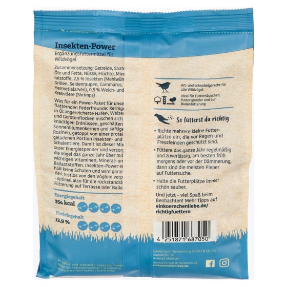 Vogelvoer Insecten-Power 750 g 