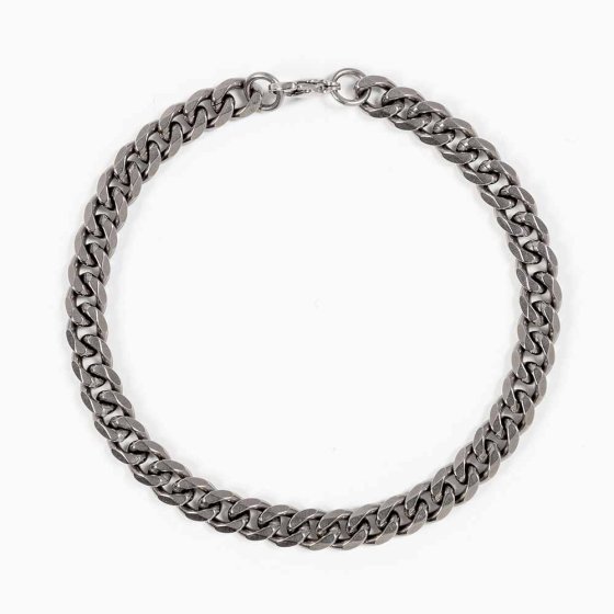 Titaan schakelarmband voor heren 