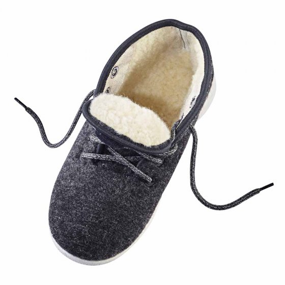 Wollen sneakers, enkelhoog