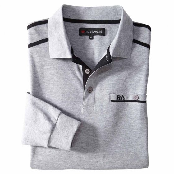 Interlock-shirt met contrasten