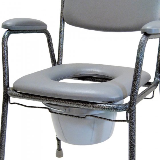 In hoogte verstelbare toiletstoel