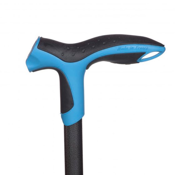 Wandelstok Soft Step Blauw