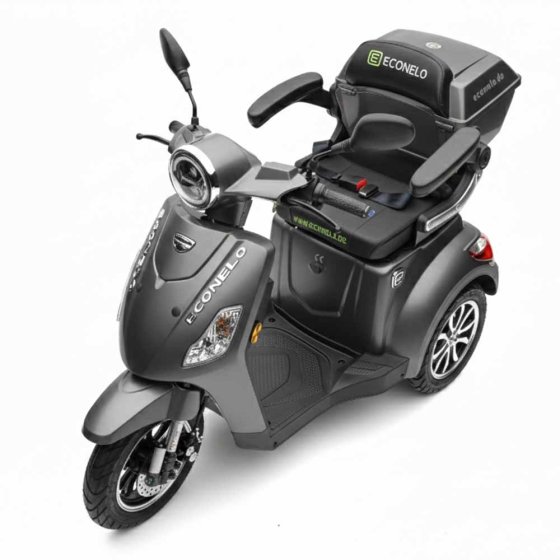 E-Mobil YOGI-IQ, 3 wielen, loodaccu Grijs